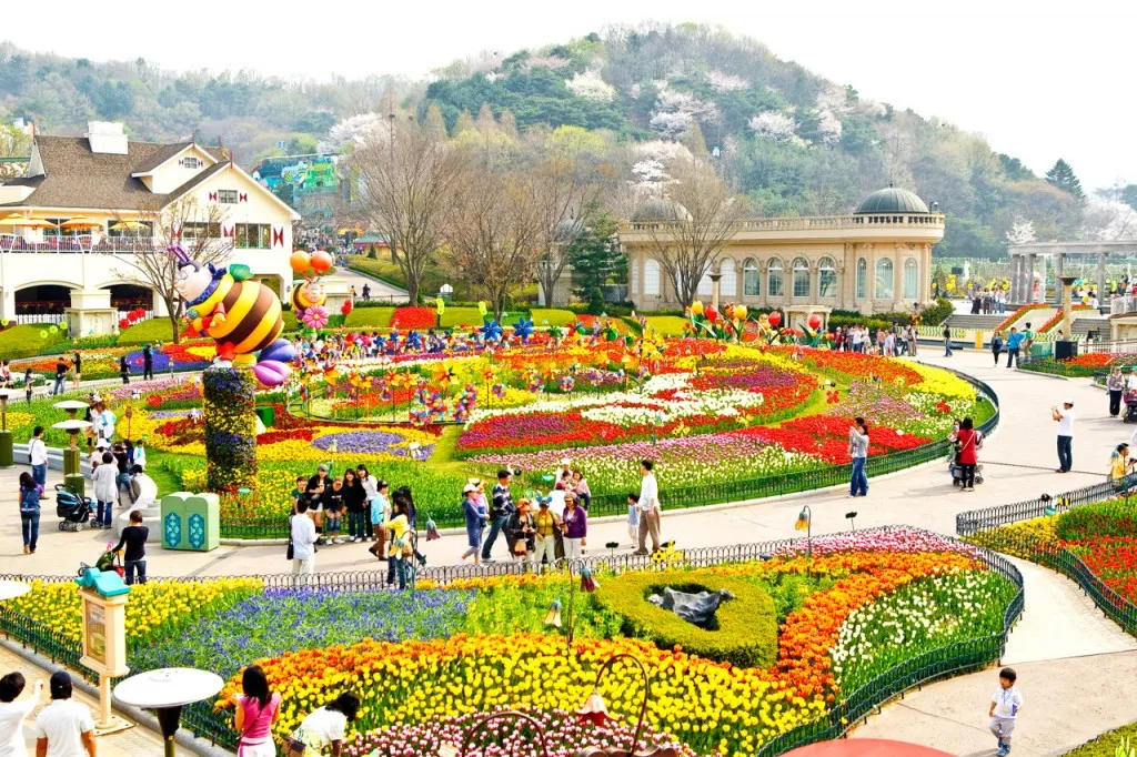 Công viên giải trí Everland – Thiên đường cho những ai yêu thích cảm giác mạnh.