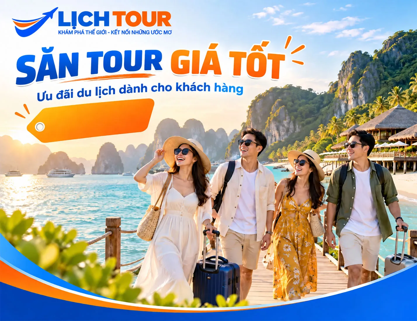 Săn tour giá tốt - Ưu đãi du lịch dành cho khách hàng
