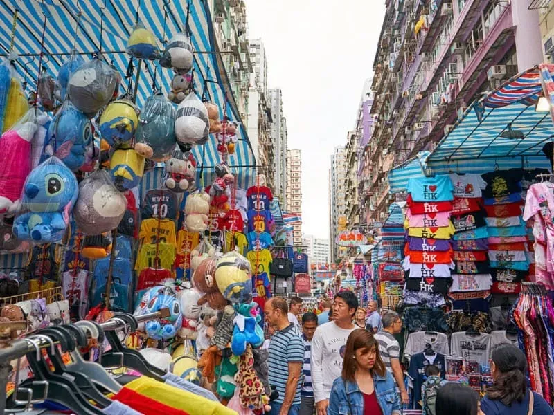 Chợ Mongkok (ảnh sưu tầm)
