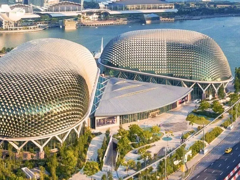 Nhà hát Esplanade (Ảnh sưu tầm)